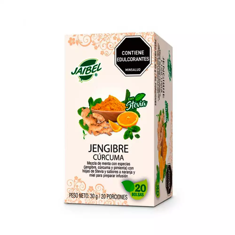 Infusion Jaibel 30 Gr 12 Ud Jengibre 22159