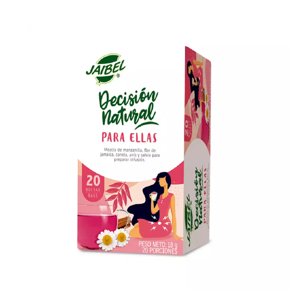 Infusion Jaibel Para Ellas 18 Gr 20 Ud Flor De Jamaica 13191
