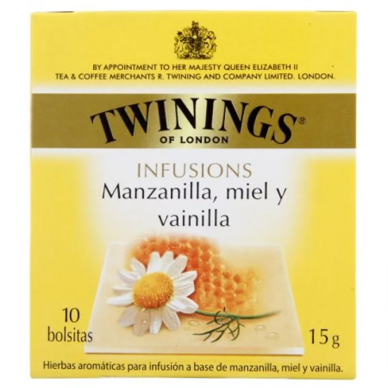 Infusión Manzana + Miel + Vainilla Twinings 15 Gr X 10 Bolsas