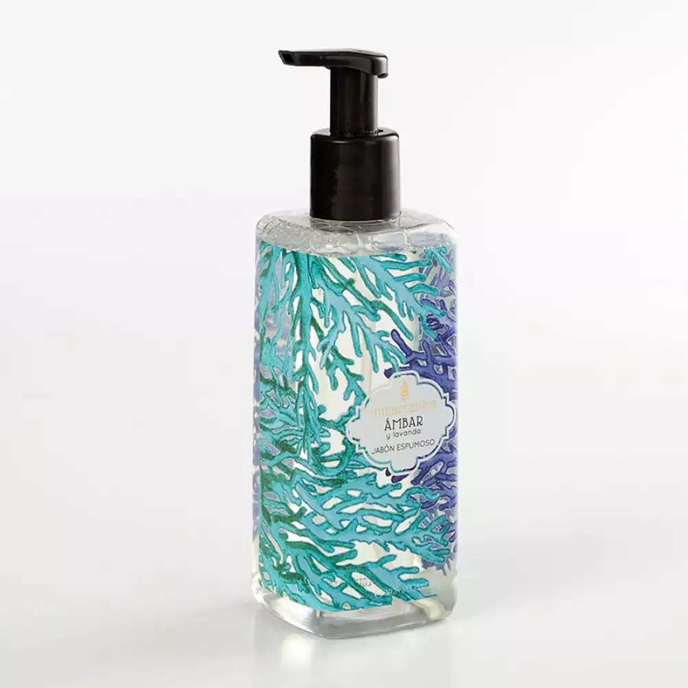 Jabon espuma ambar lavanda