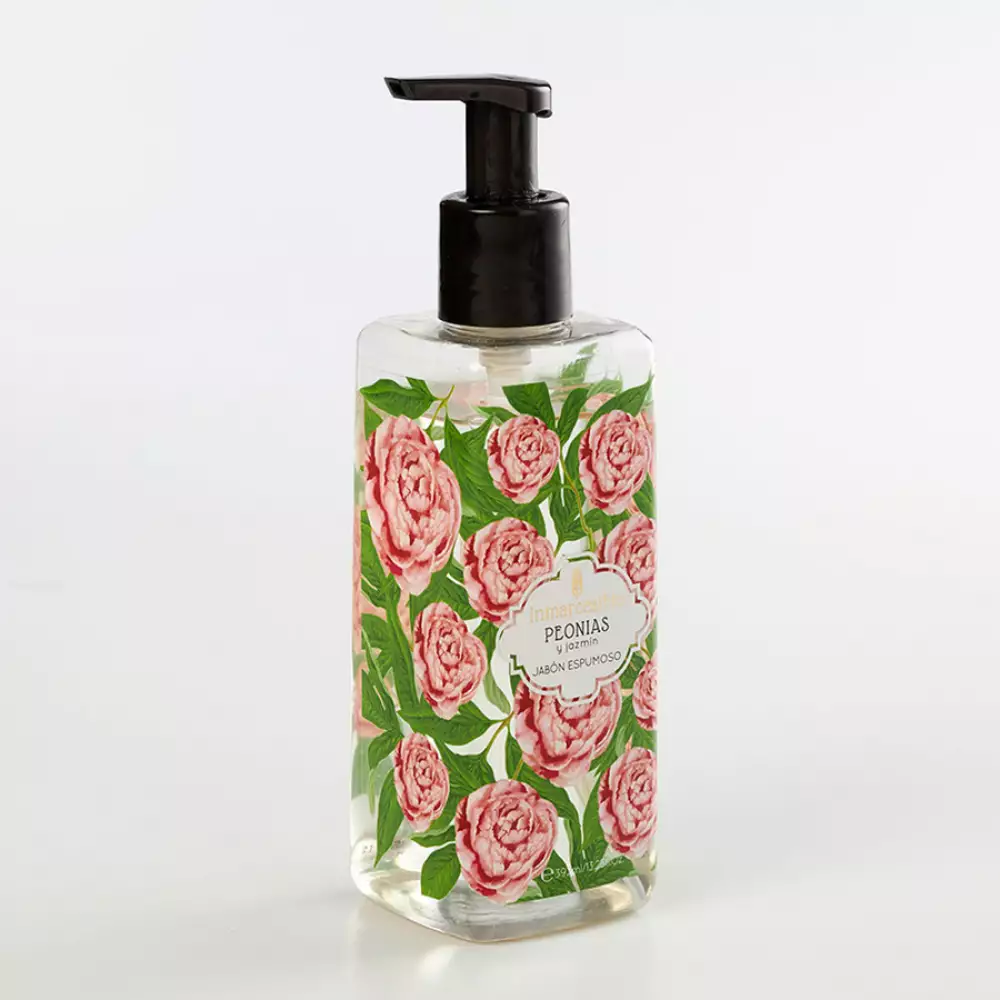 Jabon espuma peonias jazmin