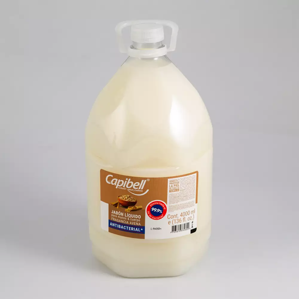 Jabon Liquido Avena Capibell 2 Ud