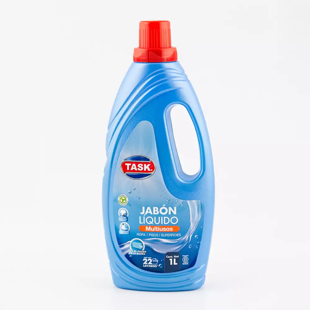 Jabon Liquido Task 1 Lt Sin Aroma 7001017