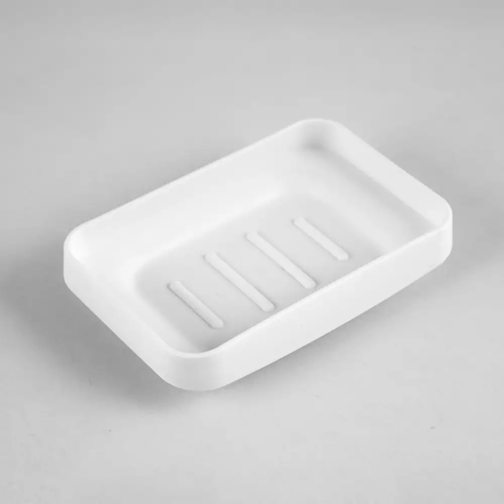 Jabonera Expressions 11X2X7Cm Blanco Polipropileno Ge11A00013B