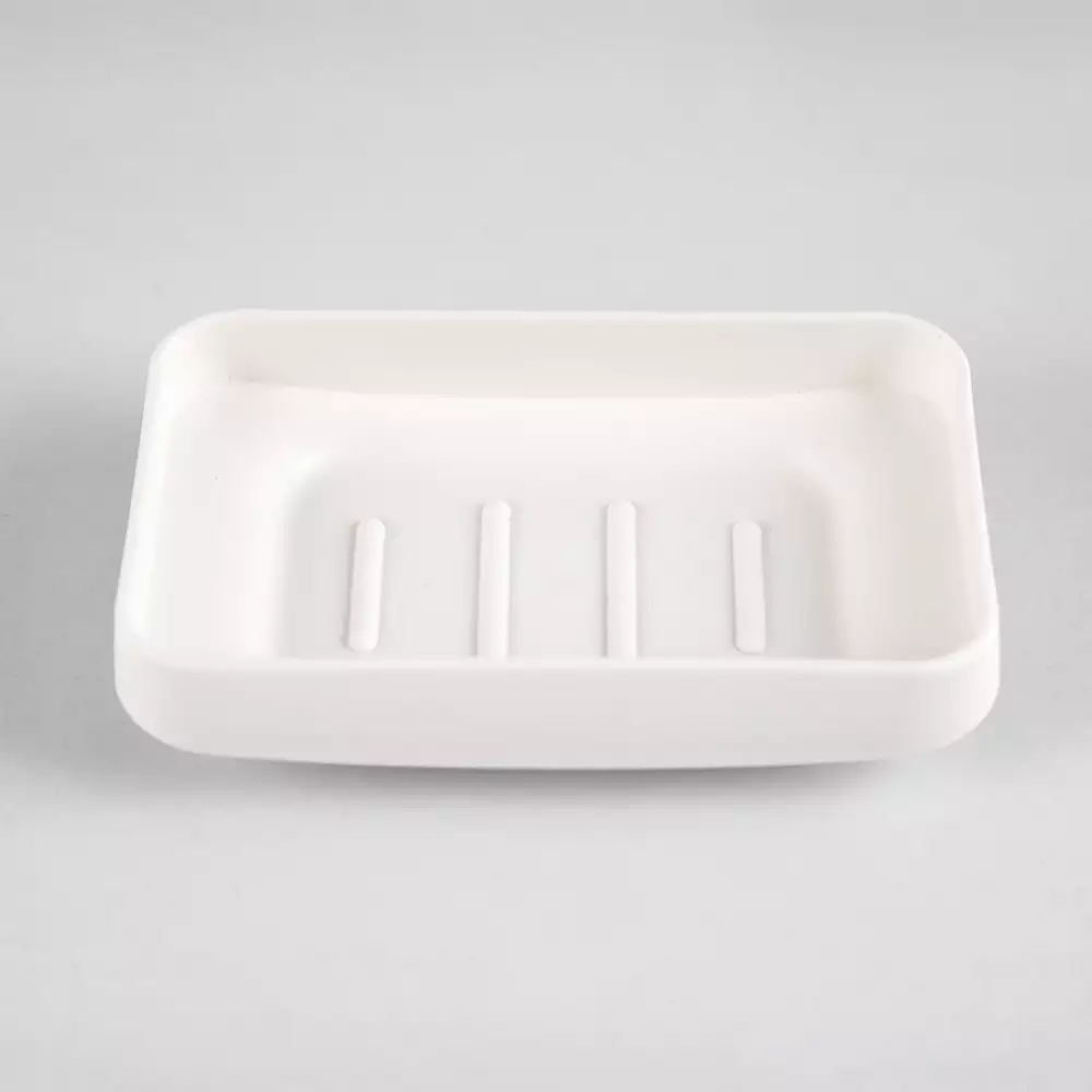 Jabonera Expressions 11X2X7Cm Blanco Polipropileno Ge11A00013B