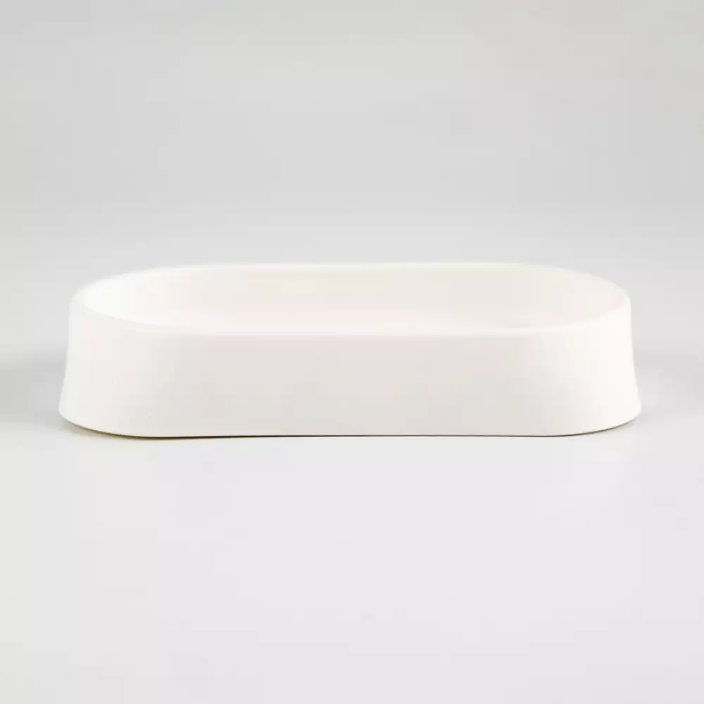 Jabonera Expressions 12X2X7Cm Blanco Polipropileno Ge11A00009B