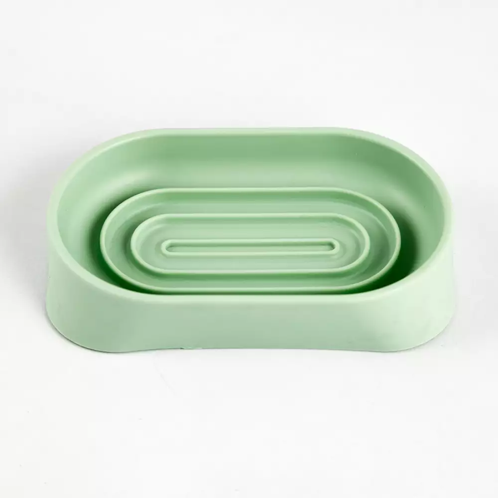 Jabonera Expressions 12X2X7Cm Verde Polipropileno Ge11A00007B