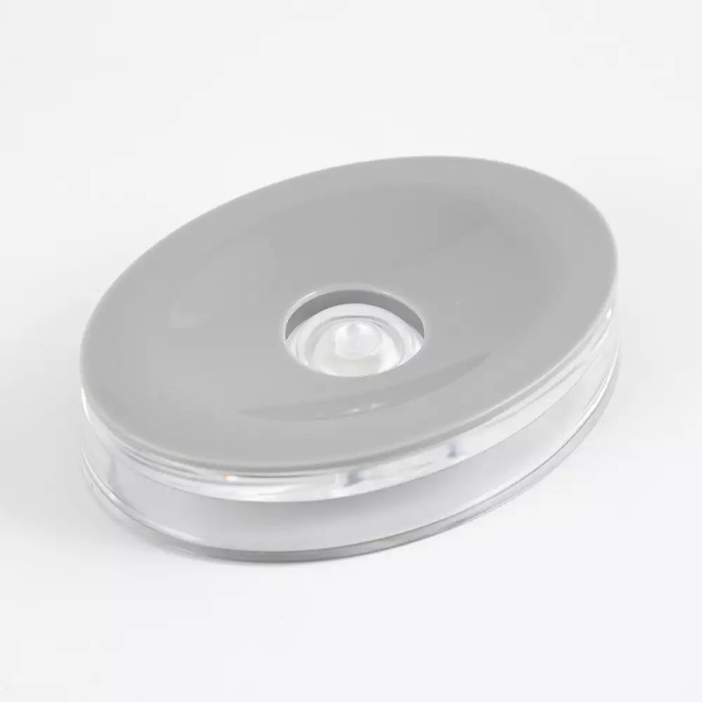 Jabonera Expressions 12X2X9Cm Gris Polietileno Ge11A00003B