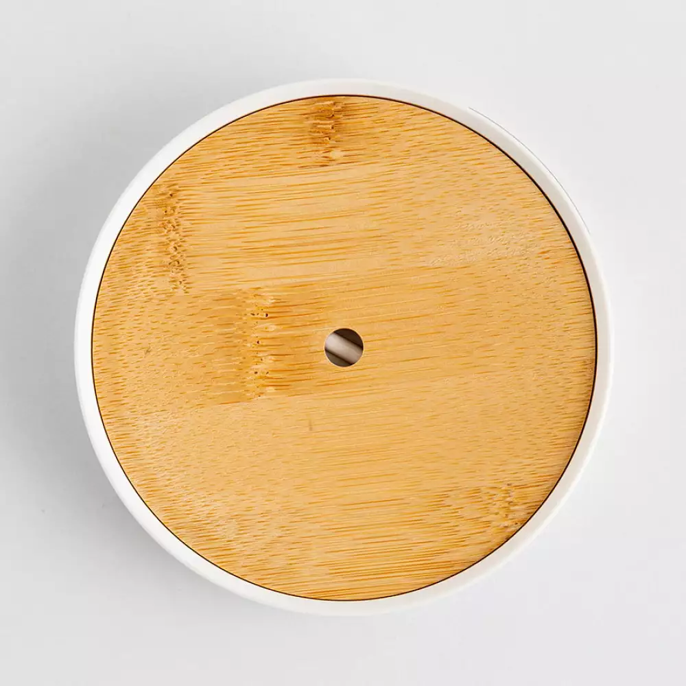 Jabonera Expressions Lines 23X13Cm Blanco Plastico