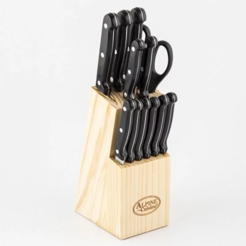 Set 3 cuchillos de cocina con funda - Cosy