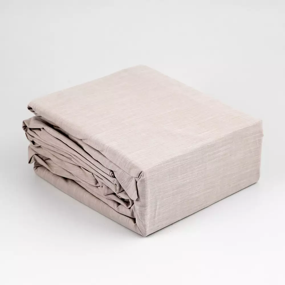 Juego De Duvet Expressions King 200X200Cm Beige 100% Algodon