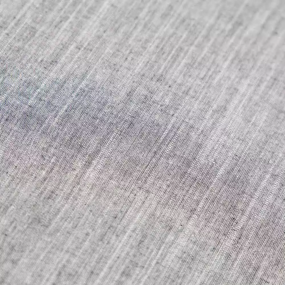 Juego De Duvet Expressions Queen 190X160Cm Gris Oscuro 100% Algodon