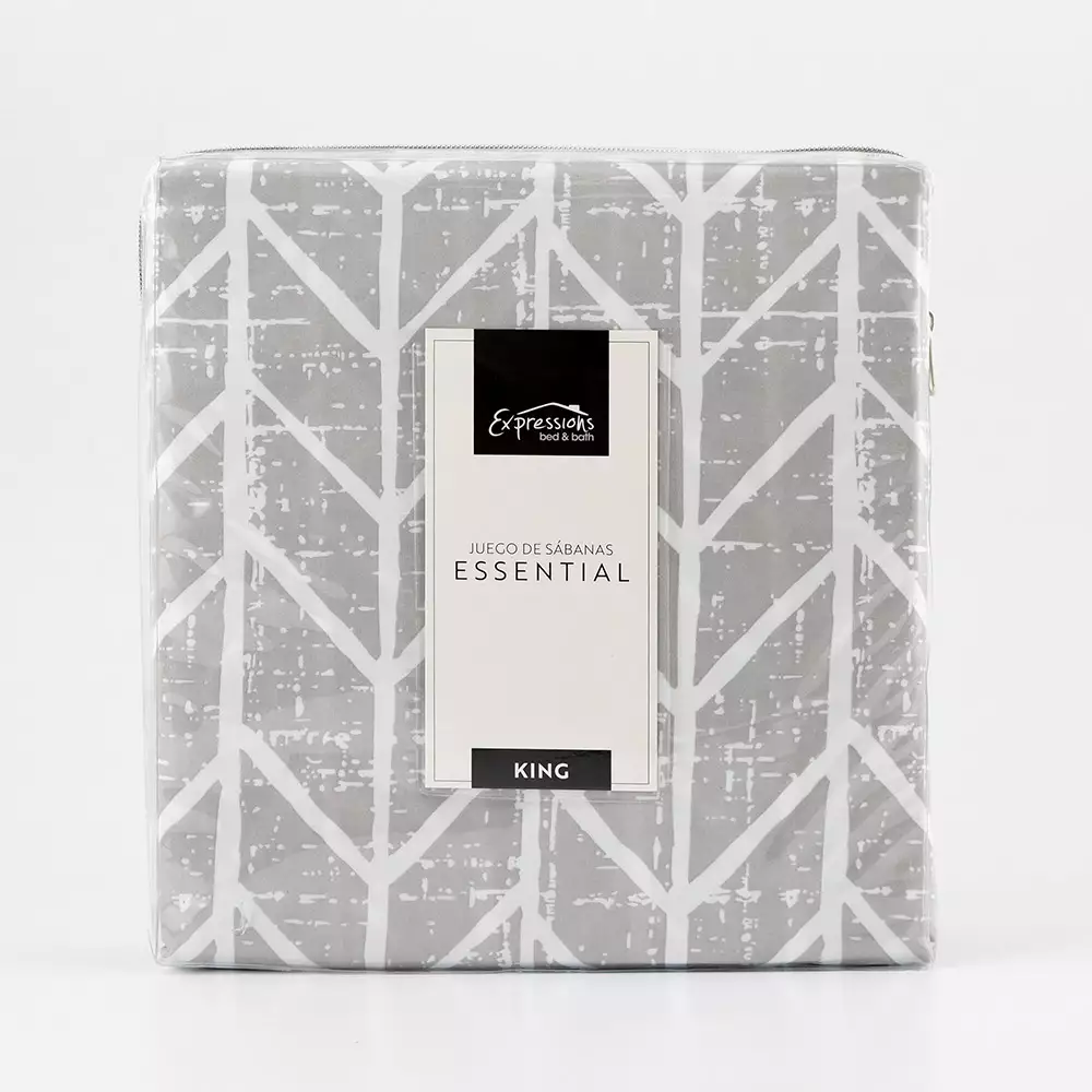 Juego De Sabana Expressions Classic King 200X200Cm 100% Poliester 1