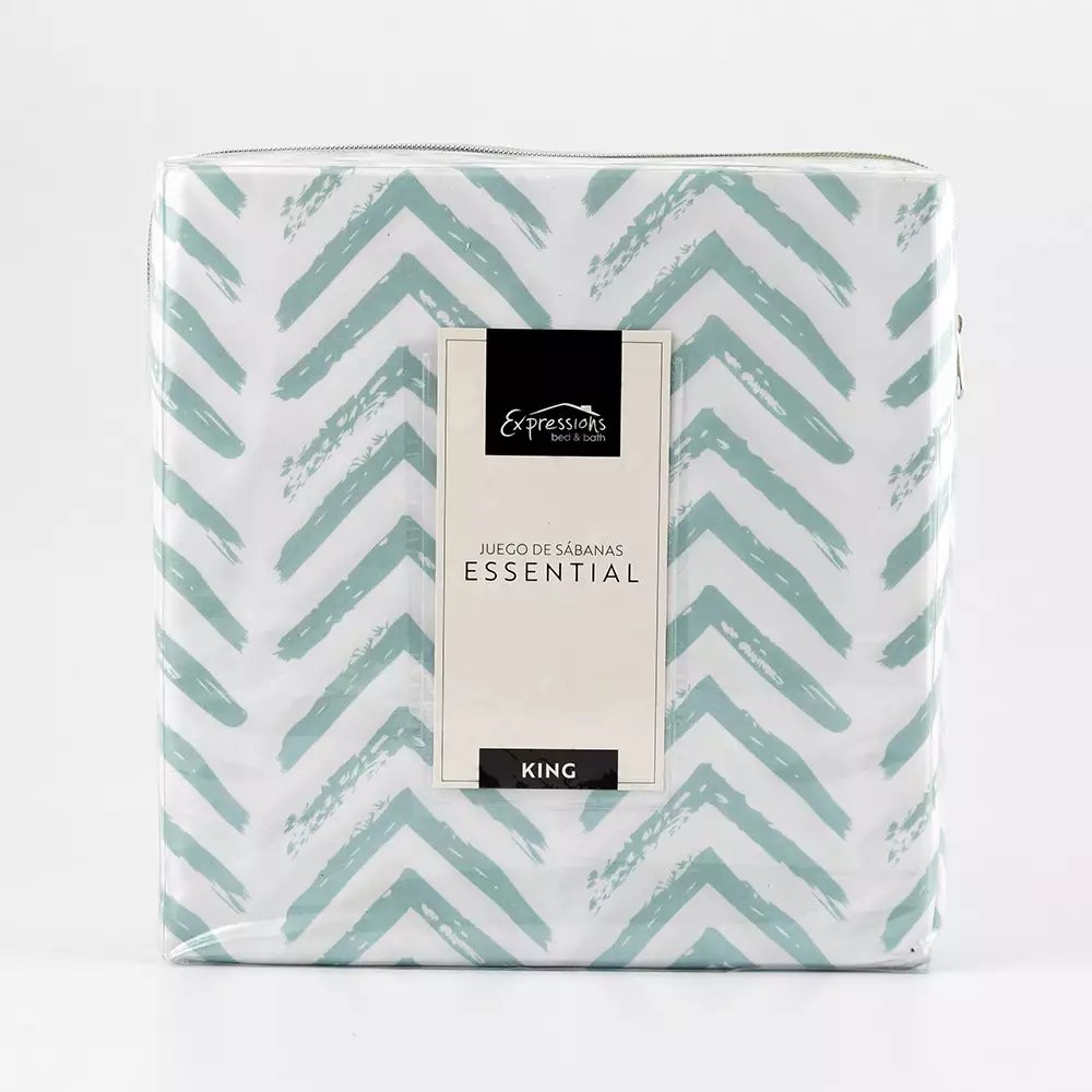 Juego De Sabana Expressions Classic King 200X200Cm 100% Poliester 3
