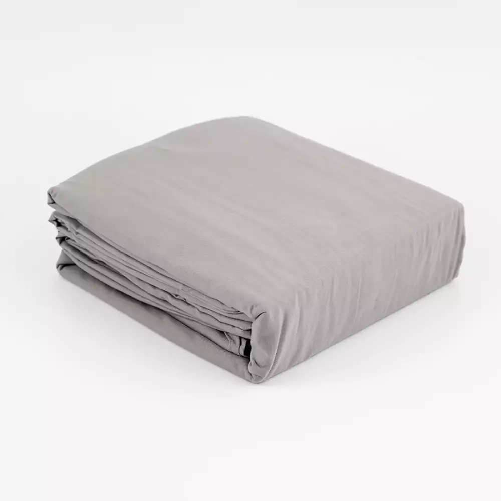 Juego De Sabana Expressions Jesca King Gris 100% Microfibra Ss