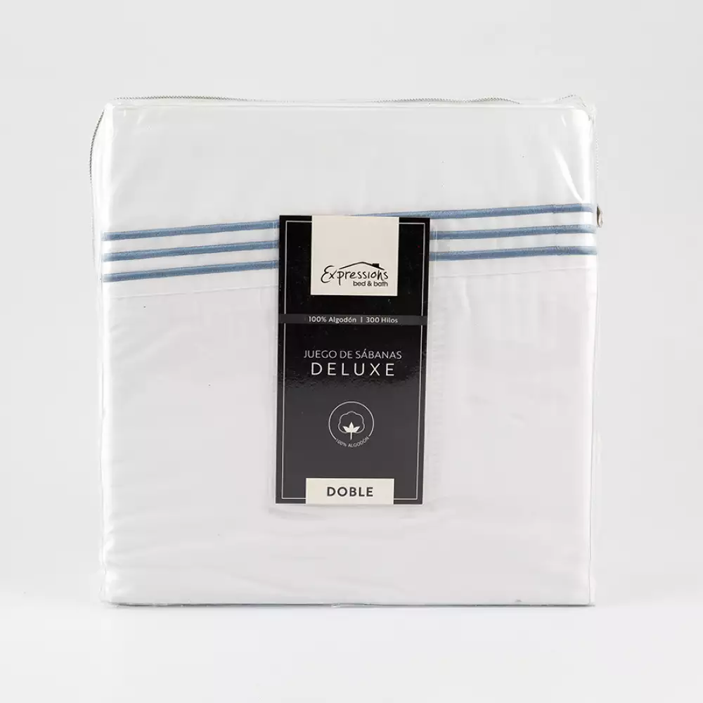 Juego de Sabanas Expressions Doble 190X140X1Cm
