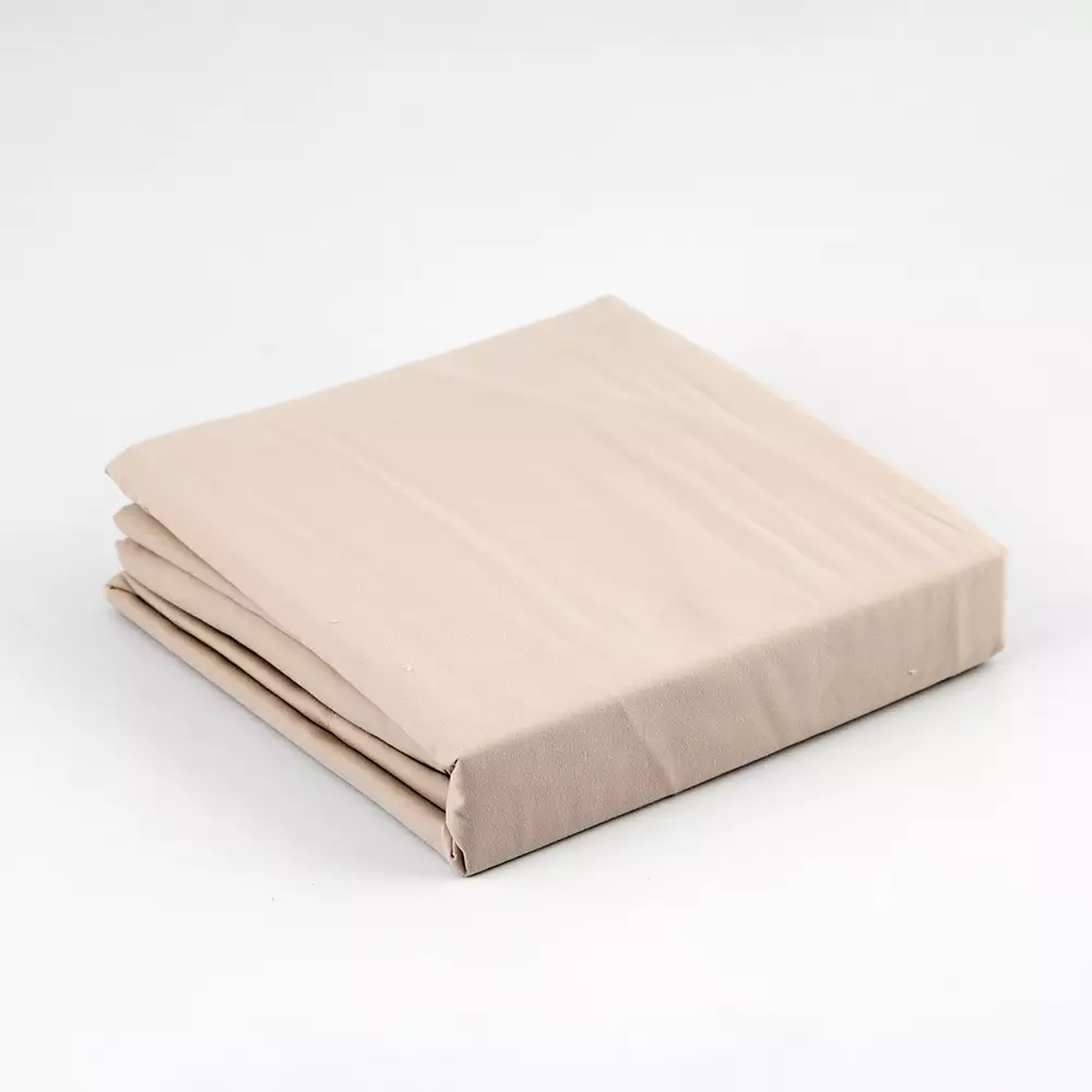 Juego De Sabanas Expressions Semidoble 190X120Cm Taupe 100% Polie