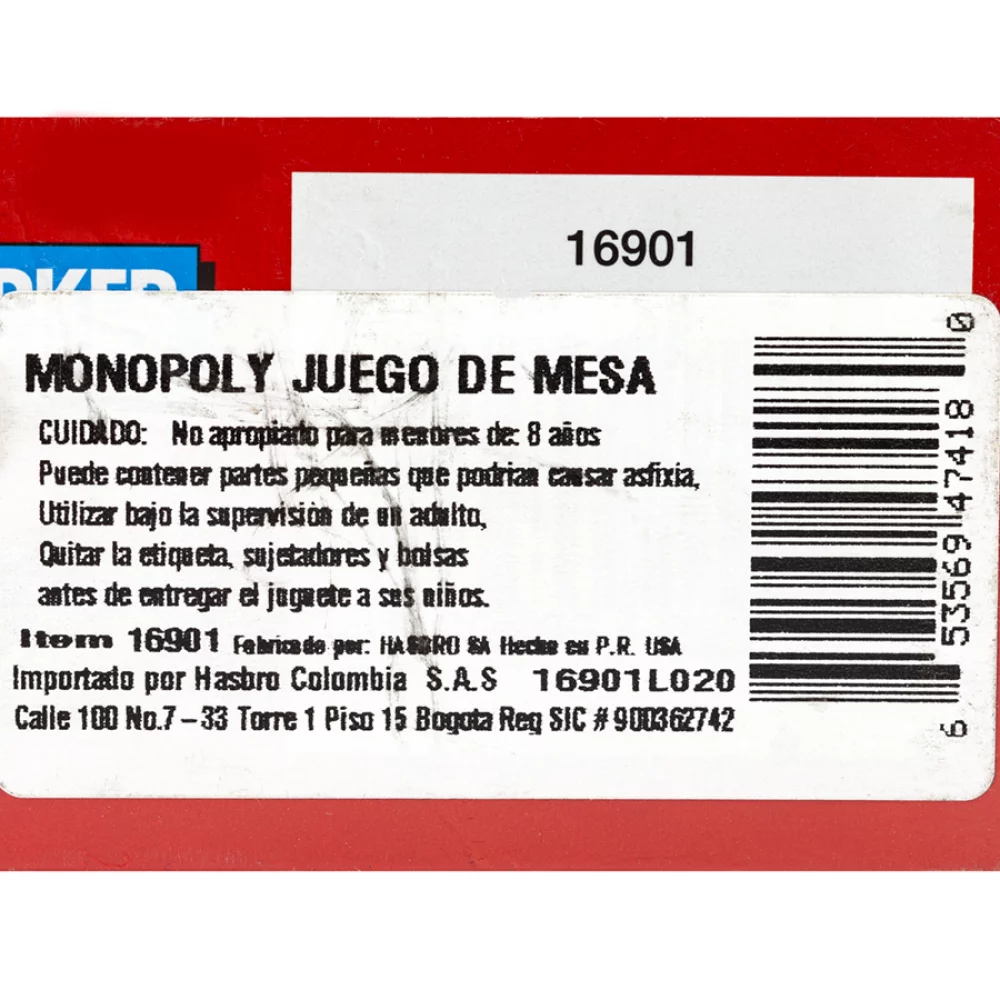 Juego Mesa Monopoly Modular Modelo 16901 Hasbro Gaming