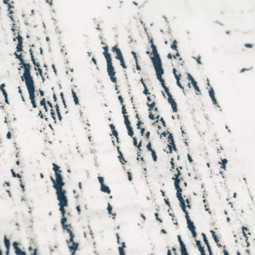 Juego Sabanas Expressions Geometric 150H Queen Azul 100% Algodon