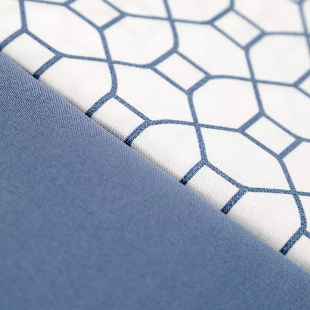 Juego Sabanas Expressions Set Basic King Azul 2 Ud 100% Poliester