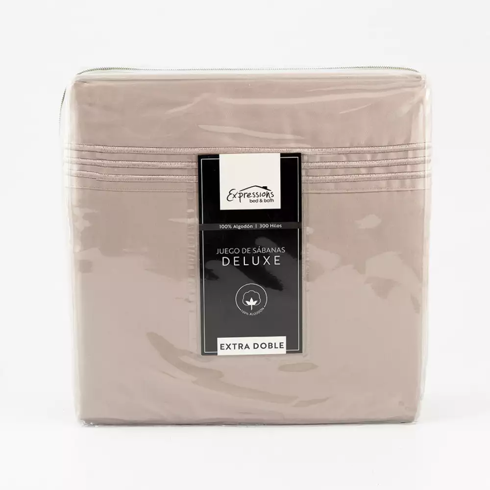 Juego Sabanas Expressions Ssq300Cbtt Queen 190X160X1Cm Queen Ta