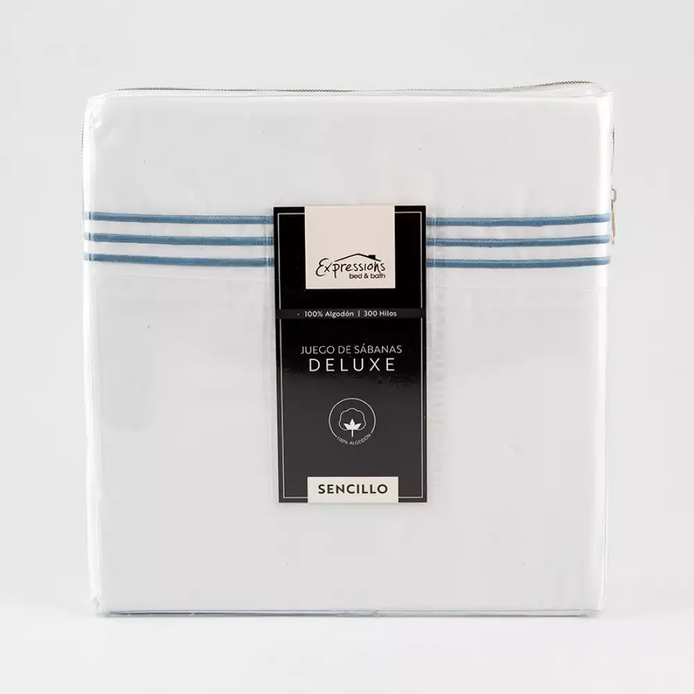 Juego Sabanas Expressions Sst300Cbws Sencillo 190X100X1Cm Sencil