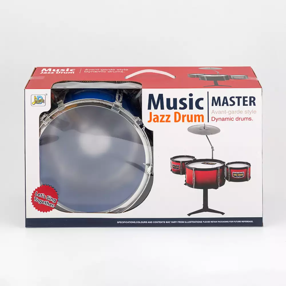 Juego Tambores Maypa Jazz 49X17Cm Surtido Plastico