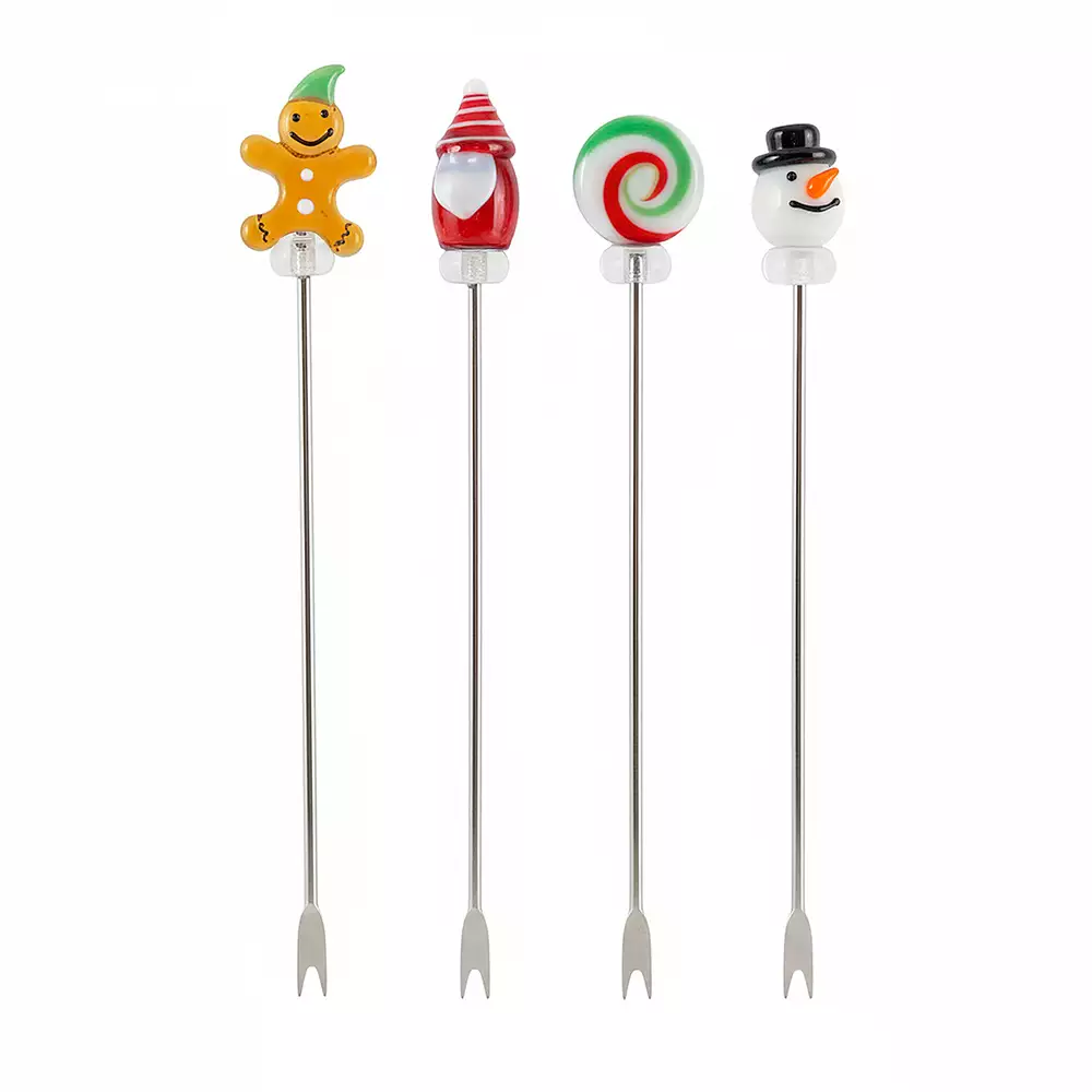 Kit Tenedores Santini 10X2Cm 4 Pz. Rf. 180-0400174