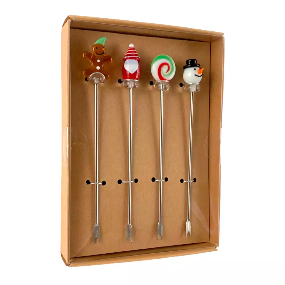 Kit Tenedores Santini 10X2Cm 4 Pz. Rf. 180-0400174