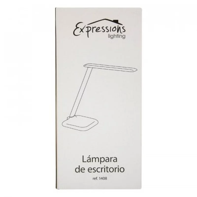 Lámpara De Escritorio Zing 1408 Wh Expressions Lighting - Blanco