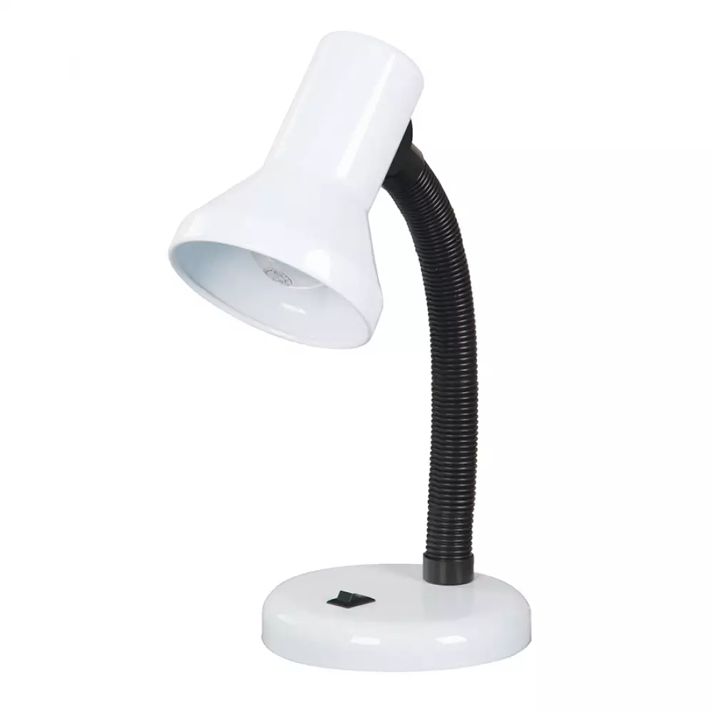 Lámpara Escritorio Blanco Y Negro 1L E27 40W