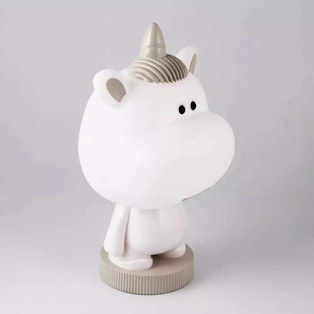 Lampara Mesa Infanti Ikelite Hipo 18X34Cm Blanco 2 W 100% Plast