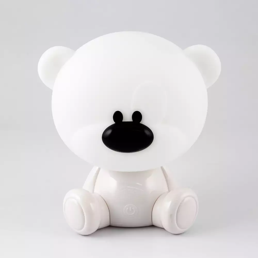 Lampara Mesa Infanti Ikelite Oso 19X24Cm Blanco 2 W 100% Plasti