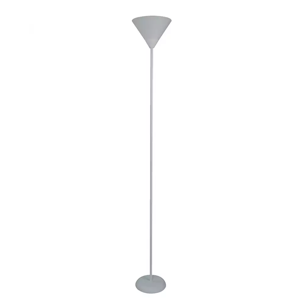 Lampara Pie Ikelite 24X178Cm Blanco 60 W 70% Metal 30% Plasti