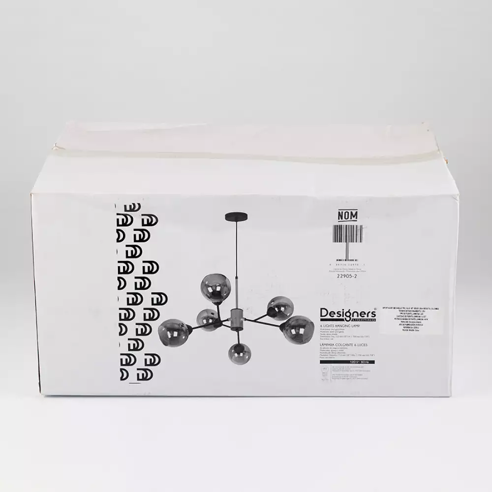 Lampara Techo Designers Lighting - Modern 71X170Cm Dorado 40 W