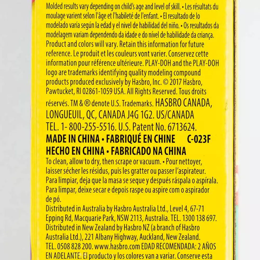 Latas Mini Play Doh Empaque Fiesta 10 Pz 22037
