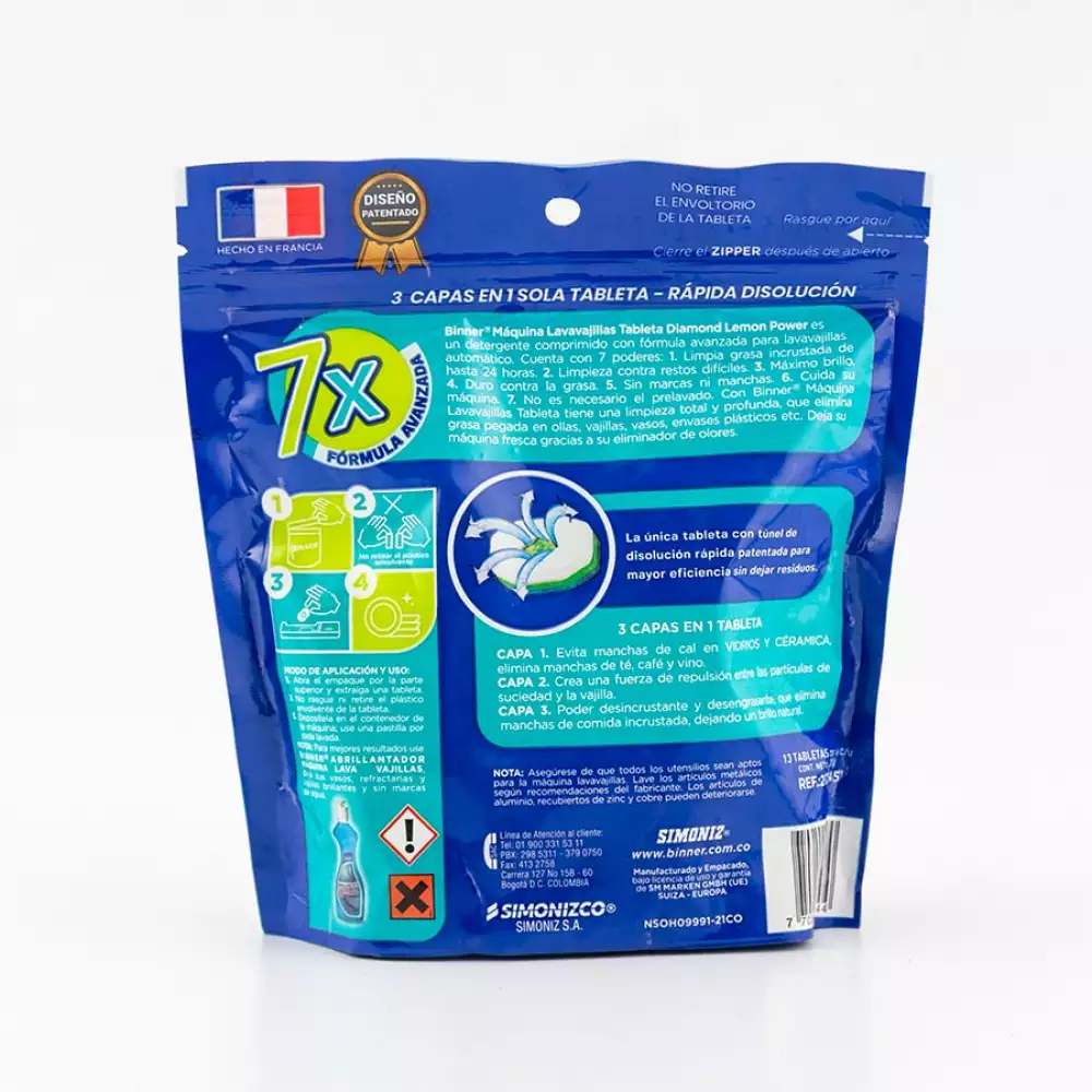 Lavavajillas Binner M Quina 280 Ml