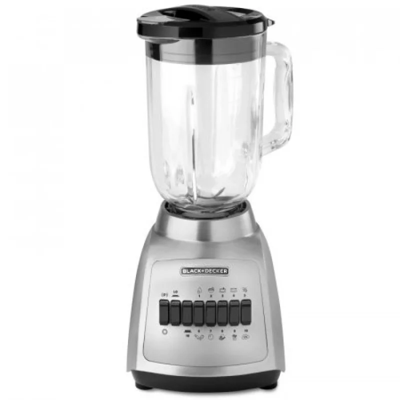 Licuadora B+D Blbd210Gss Dura Pro 550W 10 Vel Vaso Vidrio
