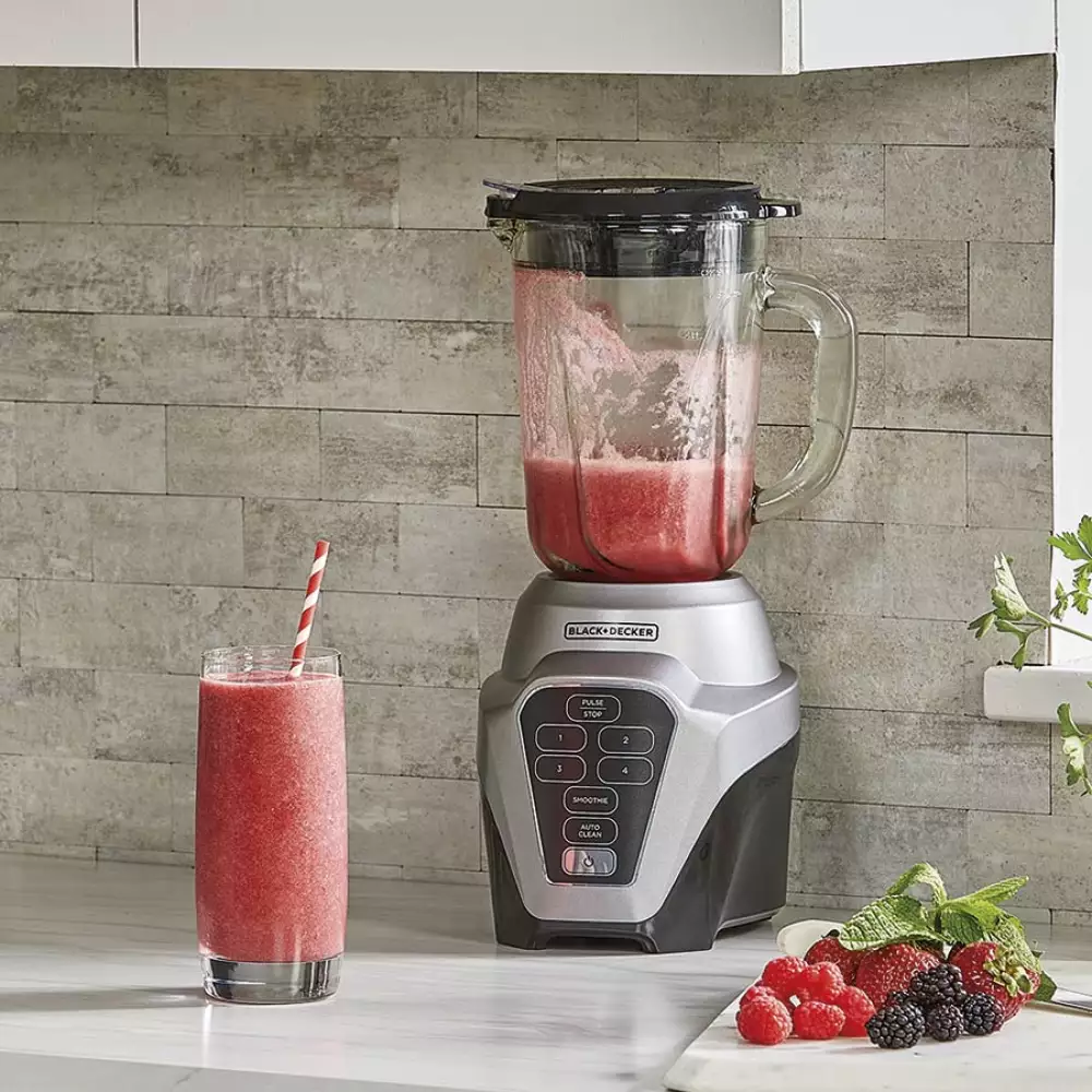 Licuadora Black+Decker Digital 1.5 Lt 700W Vaso Vidrio