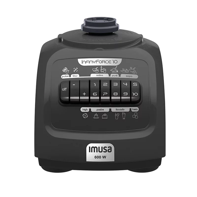 Licuadora Imusa Infiny Gris 1.75 Lt 600 W Vidrio