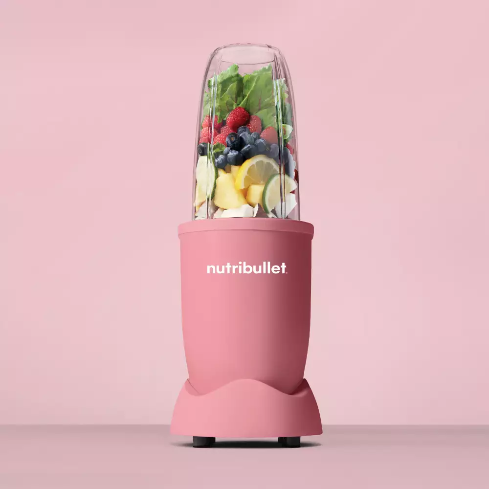 Licuadora Nutribullet 600 Watts-Rosado
