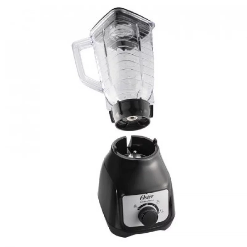 Licuadora Oster 550W 2 Vel + Pulso Vaso Plastico 1.3 Lt Negra Peri