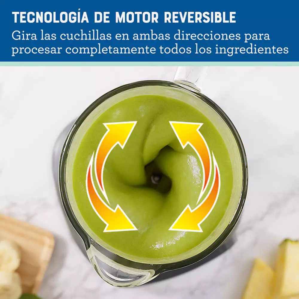 Licuadora Reversible Oster 3 Velocidades Negro 1.25 Lt 800 W 600