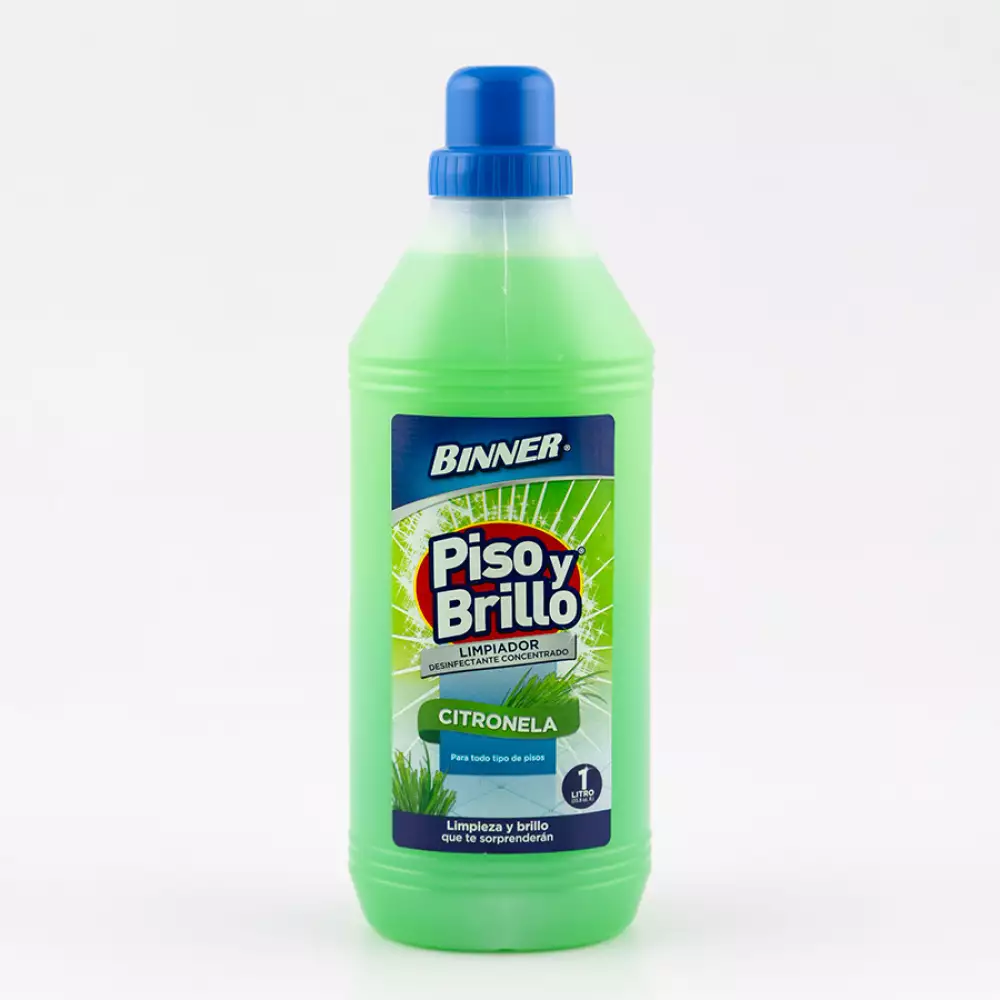 Limpia Pisos Piso Y Binner 203164 Elite 1 Lt 1 Und Citronela