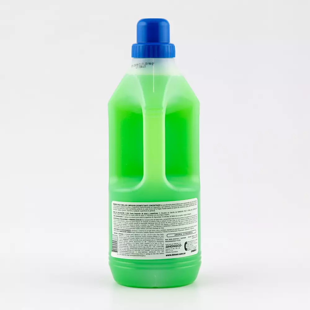 Limpia Pisos Piso Y Binner 203164 Elite 1 Lt 1 Und Citronela