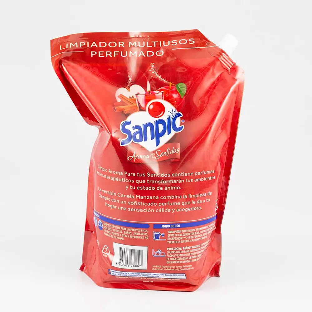 Limpia Pisos Sanpic 2 Lt Canela Manzana 3153284