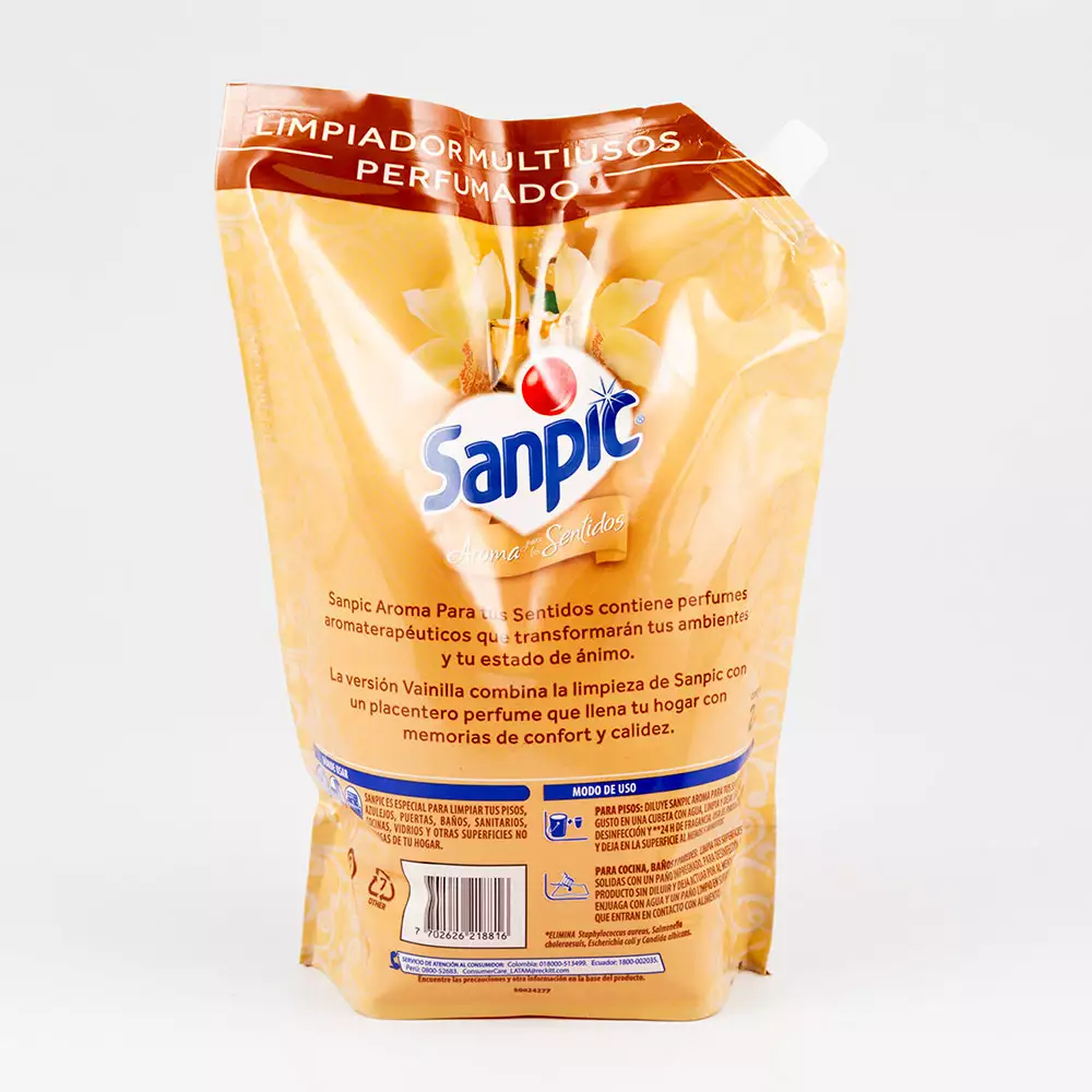 Limpia Pisos Sanpic 2 Lt Vainilla 3153282