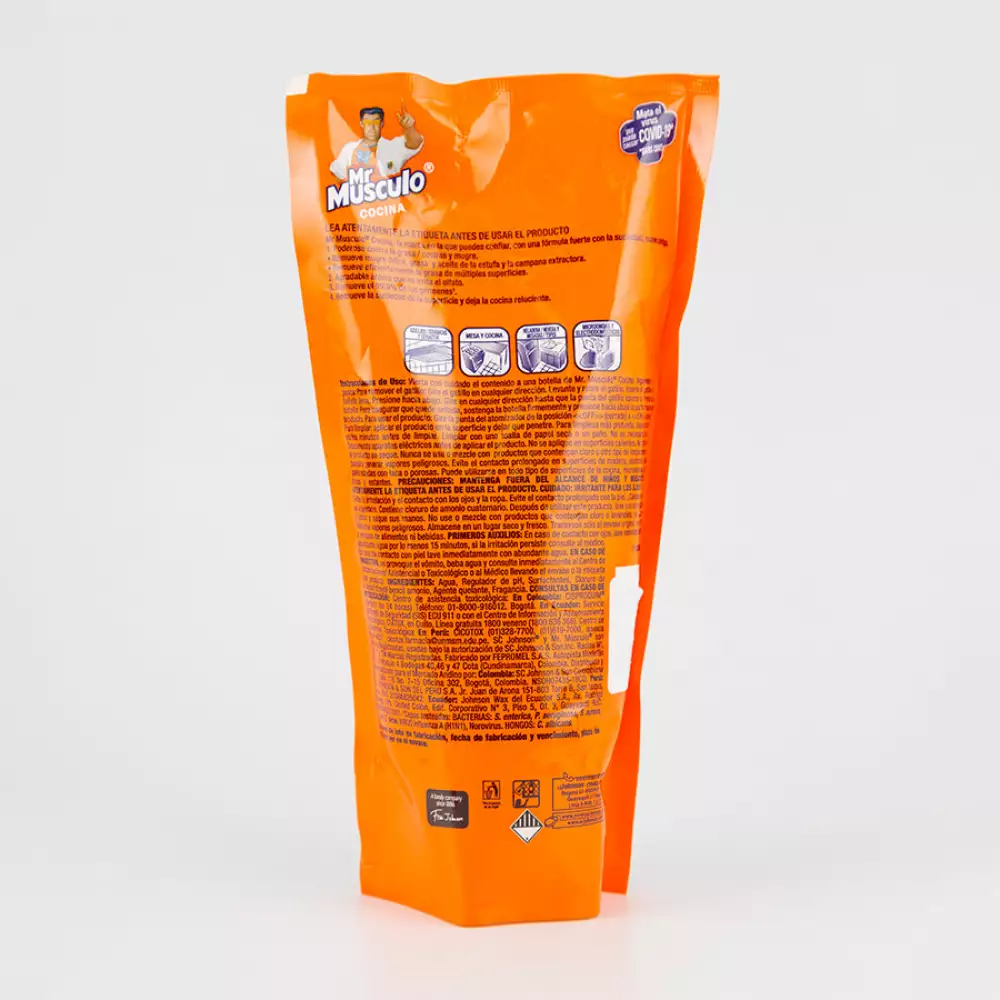 Limpiador Cocina Mr Musculo 679719 500Ml + Doypack 500 Ml