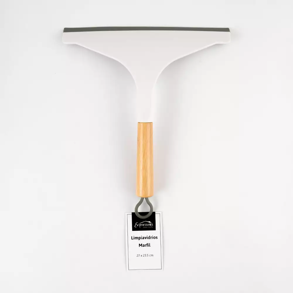 Limpiador Vidrios Expressions 27X23Cm Blanco Bambu Plastico 2322
