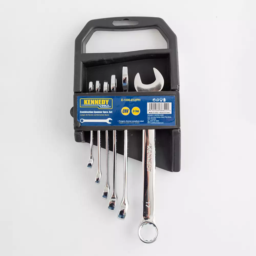 Llave Kennedy Tools Kennedy Ada Juego 6 Piezas 1 E-1006-812/Ph C